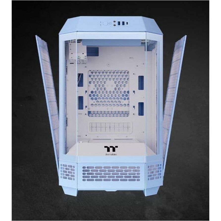 Thermaltake The Tower 250 Hydrangea Blue Mini Tower Chassis Thermaltake The Tower 250 Hydrangea Blue Mini Tower Chassis